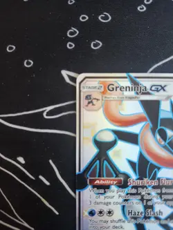 Pokemon TCG Greninja GX Full Art Shiny Holo Rare Card SV56/SV94 - Image 3