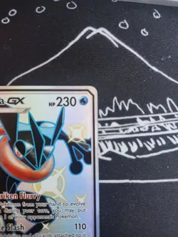 Pokemon TCG Greninja GX Full Art Shiny Holo Rare Card SV56/SV94 - Image 4