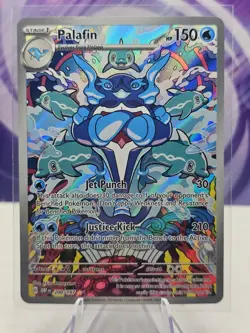 Pokemon TCG Palafin SV03: Obsidian Flames 200/197 Holo Illustration Rare NM - Image 1