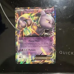 pokemon Mewtwo EX black star promo XY183 - Image 1
