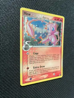 Pokemon Mew Delta Species POP Series 5 Holo Rare 003/017 “Error Back” LP/VG - Image 2