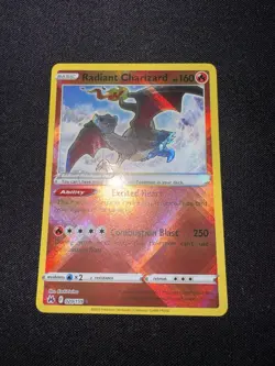 Radiant Charizard Radiant Rare Crown Zenith 020/159 Pokemon - Image 1