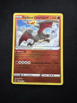 Radiant Charizard Radiant Rare Crown Zenith 020/159 Pokemon - Image 2