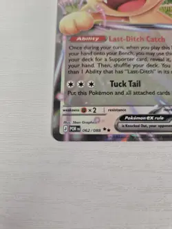 Pokemon TCG Meowth ex 062/088 Perfect Order Double Rare Deck Building - Image 2