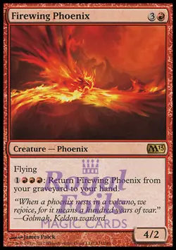 Firewing Phoenix 1x FOIL MTG M13 Core Set Rare MINT red - Image 1