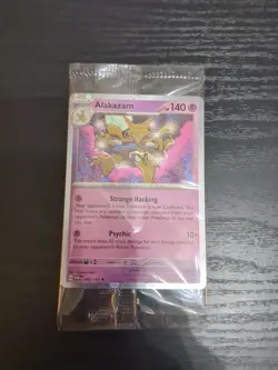 Alakazam Twilight Masquerade Sealed Cosmos Holo Promo Pokemon TCG 082/167 - Image 1