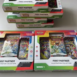 2X POKEMON TCG FIRST PARTNER ILLUSTRATION COLLECTION NEW & SEALED ✅ - Image 1