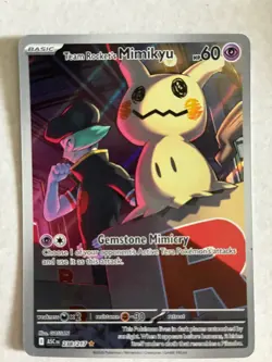 Team Rocket's Mimikyu 238/217 - Ascended Heroes - Pokemon TCG Illustration Rare - Image 1