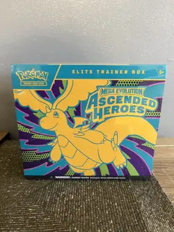 Pokemon TCG: Ascended Heroes Elite Trainer Box (ETB) ✅New & Sealed ✅ Fast Ship - Image 1