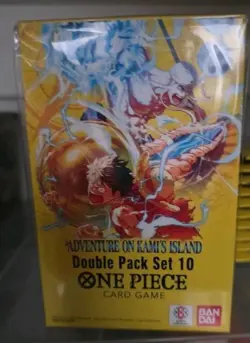 4 Boxes ONE PIECE CARD GAME DISPLAY OP-15 DOUBLE PACK SET 10 ENGLISH DP-10 - Image 1