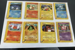 Pokemon Wizards Of The Coast 9 card Bundle Incl Skyridge Aquapolis Expedition - Image 1