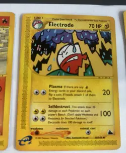 Pokemon Wizards Of The Coast 9 card Bundle Incl Skyridge Aquapolis Expedition - Image 4