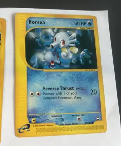 Pokemon Wizards Of The Coast 9 card Bundle Incl Skyridge Aquapolis Expedition - Image 5
