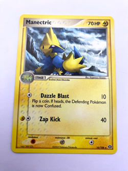 Pokemon Card - Manectric 16/106 EX Emerald *NM* Rare - Image 1