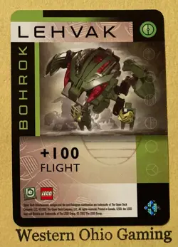 Bionicle TCG Lehvak +100 Flight CCG Bohrok Card - Image 1