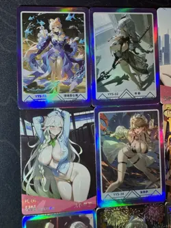 Sexy Waifu Bikini 9 x Goddess Doujin Cards Genshin Impact No Doubt To Get Wet - Image 2