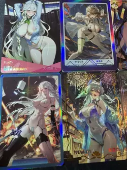 Sexy Waifu Bikini 9 x Goddess Doujin Cards Genshin Impact No Doubt To Get Wet - Image 5