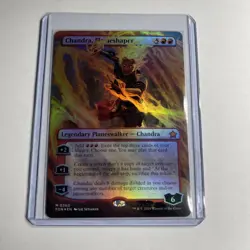 Chandra, Flameshaper (Borderless) Foundations Foil - Image 1