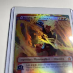 Chandra, Flameshaper (Borderless) Foundations Foil - Image 4