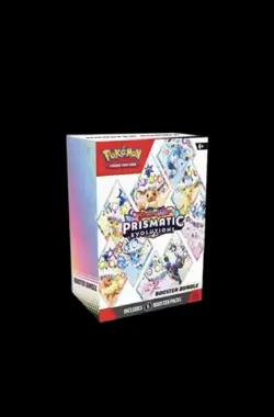 Pokemon Prismatic Evolutions 4X Booster Bundle New Sealed - Image 1