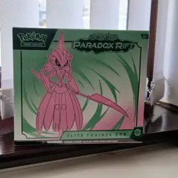 Pokemon TCG Paradox Rift Elite Trainer Box ETB Iron Bundle Sealed New Damaged - Image 1