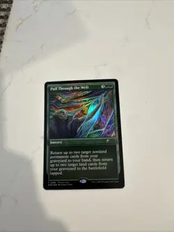 Pull Through the Weft - FOIL - U Promo Pack: Edge of Eternities 397 - MTG - Image 1