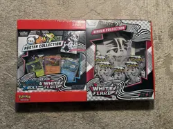 Pokemon Scarlet & Violet Black Bolt & White Flare Binder + Poster Collection Box - Image 1