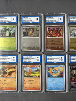Pokemon Tcg Graded Bundle Lot Of Ten Slabs Reverse Holo, Super Rare, AEY - Image 3