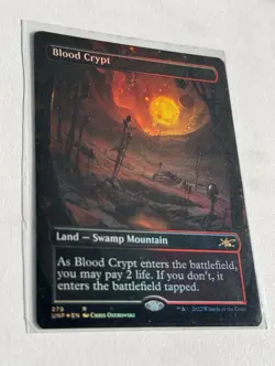 FOIL Blood Crypt (Unfinity) - Borderless - NM Pack Fresh MTG - Image 2