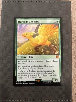 MTG Traveling Chocobo Non-Foil - Final Fantasy FFFVII FIN 0210 - Image 1