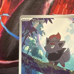 Pokemon Scarlett And violet White Flare #142/086 Zorua - Image 2