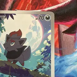 Pokemon Scarlett And violet White Flare #142/086 Zorua - Image 3
