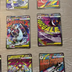 X9 Mega Attack Rare Bundle Mega Dream Japanese Pokemon Charizard 223/193 Gengar - Image 4