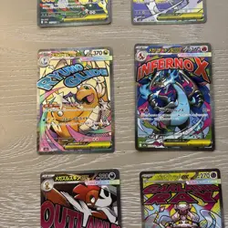 X9 Mega Attack Rare Bundle Mega Dream Japanese Pokemon Charizard 223/193 Gengar - Image 5