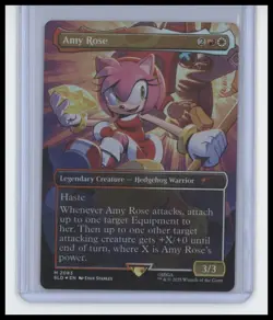 Magic the Gathering - Amy Rose (Rainbow Foil) Secret Lair Drop Foil - Image 1