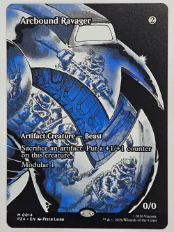Magic: The Gathering PZA M 0014 Arcbound Ravager (Borderless) TMNT - Image 1