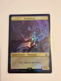 Elemental Hero Double-Sided Token (FOIL) ✅ Final Fantasy ✅ Magic (mtg) - Image 1
