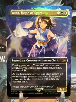 MTG | Yuna, Hope Of Spiral (✨Chocobo Track Foil✨) [FINAL FANTASY] - Image 1