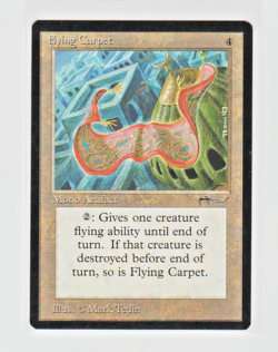 Magic the Gathering ~ MTG ~ 1x Flying Carpet ~ M/NM ~ Arabian Nights - Image 1