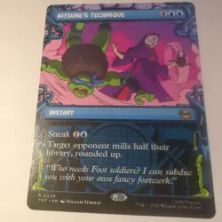 Kitsune's Technique - Showcase Teenage Mutant Ninja Turtles - MTG - Image 1