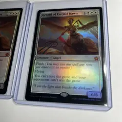 2x Lot Herald of Eternal Dawn Foundations Foil - Image 2
