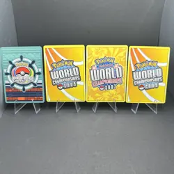 Pokemon Lot of 4 World Championship Deck Cards DMG-LP - Image 5