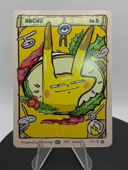 Hachu (Pikachu) 01/30 - Pokkedo Holiday/Christmas v2 - Pokemon Fan Art Edo Huang - Image 5