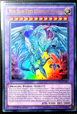 MVP1 EN001 - NEO BLUE-EYES ULTIMATE DRAGON - Ultra Rare - 1st Edition - YuGiOh - Image 1