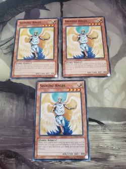 Yugioh - Shining Angel SDBE-EN018/SDCR-EN018 NM Unlimited Common X3 - Image 1
