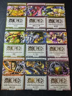 One Piece Set of 9 Ultra Rare Premium Foiled Collectible Anime Shiny Cards - Image 1