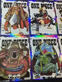 One Piece Set of 9 Collectible Character Anime SSR CR Magazine Manga Full Art - Image 5