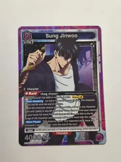 Solo Leveling Union Arena Sung Jinwoo (SR) UE17BT / SLG-1-021 - Image 1