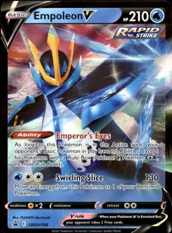 Empoleon V - SWSH108 Promo - Pokemon SWSH: Sword & Shield Promo Cards NM - Image 1