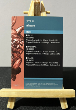 Final Fantasy VII 7 Anniversary Art Museum Card - ABUZU - 1-053 (FOIL) - Image 2